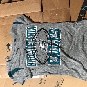 Authentic nfl apparel Philadelphia eagles shirt size 8/10